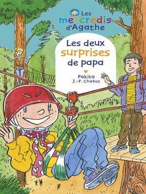 cover image of Les deux surprises de papa (Les mercredis d'Agathe)